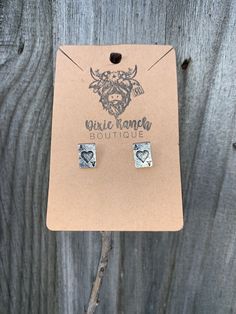 Cute Ace Playing Card Stud Earrings! Small and lightweight! Made with alloy metals Stamped Metal Earrings For Gifts, Ace Playing Card, Red Lightning, Cowgirl Jewelry, Small Earrings Studs, Earrings Small, Playing Card, Earring Backs, Jewelry Earrings Studs