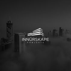 the logo for innurskape projects, which is located on top of a foggy