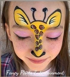 Face Paint Easy For Kids, Animal Face Paint, Face Painting Ideas For Kids, Face Paint Easy, Obličejové Masky