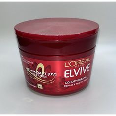 Brand New + Never Used Loreal Elvive Color Vibrancy Repair & Protect Balm 8.5 Fl Oz, Loreal 1 Jar Included, 8.5 Fl Oz Brand: L’oral Paris Item Form: Balm Hair Type: Color Treated Product Benefits: Smoothening, Nourishing ~Luxurious Mask For Color- Damaged Hair ~Repairs Visible Damage From Processing In 1 Use When You Use The Complete System ~Preserves Color Vibrancy ~Deeply Nourishes ~L'oreal Paris Hair Expert Is Now L'oreal Paris Elvive - New Look, Same Amazing Formula Comes From Smoke Free & P Loreal Elvive, Paris Hair, Damaged Hair Repair, Hair Repair, L Oreal, Loreal Paris, Damaged Hair, New Look, The Balm