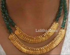 10 Grams Gold Necklace, Kaasula Haaram, 10 Grams Gold Necklace Indian, Kasu Malai, Kasu Mala, Fashion Jewelry Necklaces Gold, Simple Beaded Necklaces, Antique Necklaces Design, Choker Necklace Designs