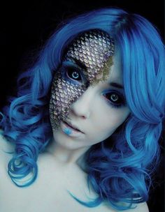 29 Mind-Blowing Makeup Transformations. These are unreeeeeaaaalll Dengeki Daisy, Samurai Tattoo, Mermaid Makeup, Halloween Costumes Makeup