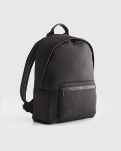 All-Day Neoprene Backpack Commuting Backpack With Laptop Sleeve, Casual Nylon Laptop Bag With Sleeve, Nylon Backpack With Laptop Sleeve For Daily Use, Nylon Laptop Backpack With Zipper Closure, Versatile Nylon Backpack With Laptop Sleeve, On-the-go Nylon Backpack With Laptop Sleeve, Modern Nylon Backpack, Casual Nylon Laptop Bag For Commuting, Modern Nylon Laptop Bag For School