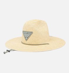 A straw hat with a shady brim and adjustable chin strap is a beachy favorite. Lifeguard Hat, Straw Sun Hat, Soak Up The Sun, Summer Breeze, Fishing Accessories, Columbia Sportswear, Sun Hat, Straw Hat, Columbia