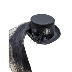 Leather Top Hat, Black Lace Top, Romantic Goth, Glitter Top, Brave Enough, Black Lace Tops, Cool Halloween Costumes, Gothic Outfits