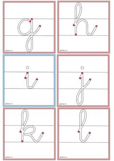 the letter j worksheet is shown in four different ways