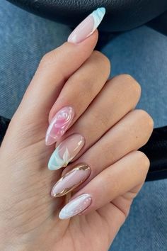 Best Summer Nails 2024, Nail Colour Summer, Nail Inspo Aesthetic, Army Art, Nail Aesthetic, Love Power, Makeup Nails Designs, Art Poetry, Baking Recipe