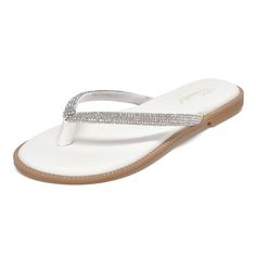 PRICES MAY VARY. Material of this summer sparkle sandals for women: microfiber leather that feeling like genuine leather. There are many advantages of microfiber leather. real leather feeling just one of them. You will find more advantages in our product images. This women's summer flat bling thong flip flops sandals is not for wide feet. Footwear width is fit medium. Bling sandal flip flops for women: This womens comfort casual glitter sandals with diamond on it that make it as fashion dressy s Sparkling Open Toe Sandals For Summer, Toe Post Sandals With Rhinestones For Summer, Summer Sandals With Sparkling Round Toe, Synthetic Toe Post Sandals With Rhinestones, Summer Rhinestone Open Toe Flip Flops, Spring Rhinestone Flip Flops With Round Toe, Spring Rhinestone Synthetic Flip Flops, Summer Rhinestone Flip Flops With Round Toe, Summer Rhinestone Flip Flops