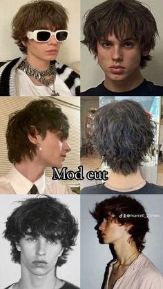 Hair For Men, Mod Hair, Men Haircut Curly Hair, Mens Hairstyles Thick Hair, Wavy Hair Men, Haircut Pictures, Mens Haircut, Men's Haircuts