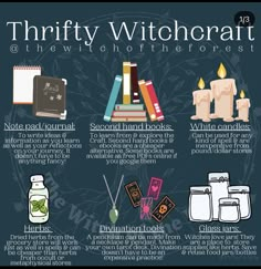 Witch Of The Forest, Witch Grimoire Ideas, Types Of Witches, Witch Board, Witch Tips, Witch Stuff