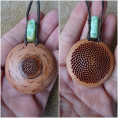 Reversible Protea Mandala, Chrysoprase jewelry, fractal necklace NaturesArtMelbourne, flower of life, fibonacci botanical adjustable lengthh