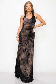 Another Beautiful Creation From T-Party! Are You Summer Ready? Fabulous Black and Taupe Racerback Tie Dye Maxi Dress. Scoop Neckline, Racerback. 95% Rayon 5% Spandex Hand wash hang dry Great Resort Wear! Stay Sexy! Comfortable Maxi Dresses, Brown Maxi Dresses, Tie Dye Maxi Dresses, Tie Dye Maxi, Fashion Mood Board, Tie Dye Skirt, Scoop Neckline, Summer Style, Sleeveless Formal Dress