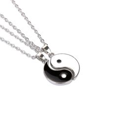 Occasion : Party Compatibility : All Compatible Function : Mood Tracker Pendant Size : 2.5*2.2cm Shape\pattern : Round Model Number : Collar Material : Metal Chain Type : Box Chain Style : TRENDY Necklace Type : Pendant Necklaces Gender : Unisex Metals Type : zinc Alloy Brand Name : DAIZHEMEI Fine or Fashion : fashion Item Type : NECKLACES 1 cm=0.39 inch : 1 inch=2.54 cm Punk necklace : Gothic necklace black white enamel necklace : round necklace Hello,Dear customer!Welcome to my store and here Eight Trigrams, Relationship Necklaces, Punk Necklace, Necklaces Set, Necklace Gothic, Cheap Necklaces, Black Choker Necklace, Trendy Necklace, Symbol Necklace