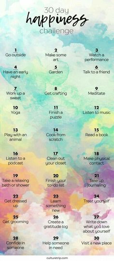 30 Day Happiness Challenge, Happiness Challenge, Ricky Gervais, Yoga Sequences, Massage Therapy, Better Life, Mind Body