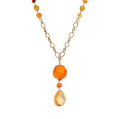 Add a pop of color to any ensemble with this eye-catching artificial amber beaded gold tone Y-necklace from 1928. Click on this JEWELRY & WATCHES GUIDE to learn about fit, styles, materials and more! Add a pop of color to any ensemble with this eye-catching artificial amber beaded gold tone Y-necklace from 1928. Click on this JEWELRY & WATCHES GUIDE to learn about fit, styles, materials and more! FEATURES Drop length: 2.9 in. Chain length: 28 in. Clasp: lobster-claw Nickel safe Metal: alloy Mate Elegant Orange Necklace With Lobster Clasp, Elegant Long Orange Necklace, Elegant Amber Beaded Chain Necklace, Elegant Amber Necklace With Beaded Chain, Elegant Yellow Beaded Chain Necklace, Vintage Orange Beaded Chain Jewelry, Elegant Orange Beaded Chain Jewelry, Elegant Orange Beaded Chain Necklace, Vintage Long Orange Necklace