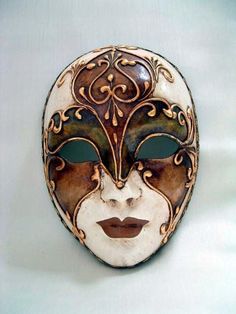 Mens Masquerade Mask, Antique Porcelain Dolls, Mask Drawing, Mask Painting