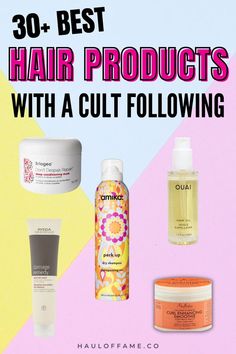 Ultimate Best Hair Products | Whether you have frizzy, curly, dry, damaged or colour treated hair, we’ve rounded up the absolute best and market leading hair products of all time that will keep your hair looking healthy, smooth and shiny. You’ll find drugstore favourites as well as high-end hair care products from shampoos to hair masks (Olaplex included!), hair products for curly hair, hair dyes and more! #hairproducts #haircareproducts #haircare #curlyhaircare Best Affordable Hair Products, Best Affordable Shampoo And Conditioner, Best Hair Products For Fine Hair, Product For Dry Hair, Frizzy Hair Products, Best Hair Styling Products, Products For Dry Hair, Hair Products For Curly Hair, Best Drugstore Products