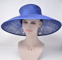 "Description: 100% Sinamay, light and comfortable *Wide brim measure Appr: 6.5\" brim *Head girth is 22\"-23.5\", adjustable string inside can give you the best fit. *Great for Kentucky Derby, Church, Wedding, Tea Party or another special event One Size Fits Most: 23 inches interior crown circumference with adjustable string inside, it will give you the best fit.If you want to DIY a hat to help you protect your face and hair from hot sun and wind. Get it, it is your right choice" Diy Kentucky Derby Hat, Sinamay Hat, Sinamay Hats, Tea Party Wedding, Wedding Tea, Kentucky Derby Hat, Derby Hat, Royal Ascot, Church Wedding