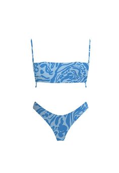 Wake up to the morning sun and head out to the pool with this cute bikini! Sleek and stretchy knit fabric with a blue pattern forms a low-rise fit with a scoop front featuring thin straps, and cheeky bottom coverage. DETAILS: View sizing chart Preppy Swimsuit, Green Zebra Print, Swimsuit Inspo, Clothing Wishlist, Green Zebra, Trendy Swimsuits, Cute Bathing Suits, Cute Preppy Outfits, Summer Bikinis