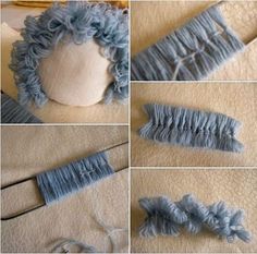 step by step instructions on how to make a wig