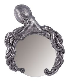 an octopus - like mirror is shown against a white background