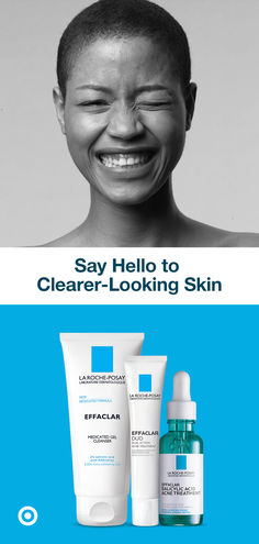 Discover effective solutions for acne-prone skin with the dermatologist-recommended La Roche-Posay Effaclar line. The Gel Cleanser removes excess oil & helps clear acne breakouts. The lightweight salicylic acid acne treatment Serum clears acne blemishes & helps prevent new breakouts, visibly reducing pores, fine lines, and post-acne marks. Get the Effaclar Spot treatment to reduce the number & severity of acne blemishes, pimples, blackheads and whiteheads. Post Acne Marks, Salicylic Acid Acne, Acne Cleansers, Oil For Dry Skin, Acne Breakout, Clear Acne, Acne Blemishes, La Roche Posay