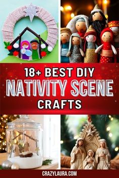 the best diy nativity scene crafts for kids