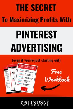 the secret to maximum profits with pinterest advertising even if you're just starting out