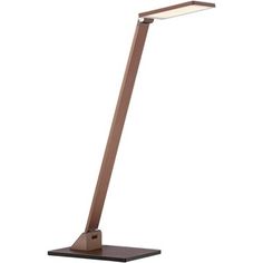 a wooden floor lamp on a white background