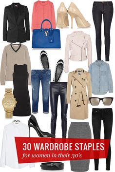 30 wardrobe staples, such a good read! Wardrobe Staples For Women, Wardrobe Basics For Women, Wardrobe Essentials For Women, Women In Their 30s, Fashion 30s, Below The Knee Dresses, Good Read, Womens Fashion Casual Spring, Womens Fashion Edgy