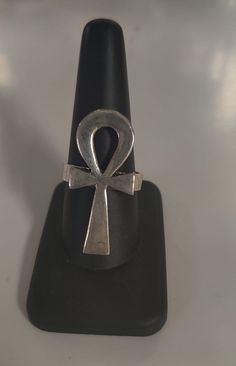 Unique Egyptian Solid Silver Ankh Ring ( Free Size Adjustable to fit size 8 to 10) in Egypt Please View The Photos Closely for The Details and Please Ask questions or ask for more photos BEFORE PURCHASING Please let us know if you have any questions, happy to answer them. Shipping: Shipping cost includes insurance and delivery confirmation. it takes 5-10 working days for delivery Please confirm your shipping address is correct. Return Policy: 1- Defective products must be returned within 7 days Ankh Ring, Dope Jewelry, Belly Dance Costumes, Dee Dee, Gods And Goddesses, Belly Dance, Dance Costumes, Rings Statement, Free Size