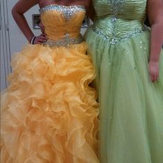 Beautiful Yellow Corset Back Prom Dress. Got So Many Compliments On It. Corset Back Prom Dress, Yellow Corset, Yellow Prom Dress, Yellow Prom, Prom Dress Color, Prom Dresses Yellow, Corset Back, Prom Dress, Colorful Dresses