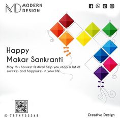 an advertisement for the happy makar sanki festival