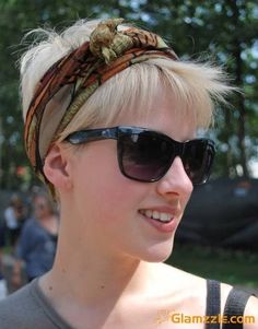 Hats For Short Hair, Hairstyles With Glasses, Cool Short Hairstyles, Short Hair Pixie Cuts, Super Short Hair