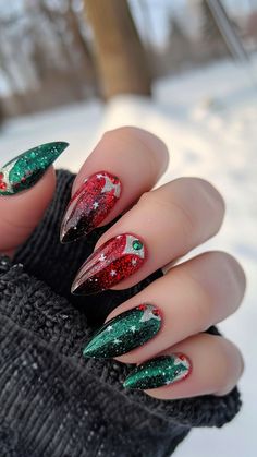 15 Christmas Nails Trendy Styles – Get Ready to Dazzle! 💅 Get ready to shine this holiday season with these Christmas Nails Trendy styles that everyone is raving about! From classic Christmas Nails Acrylic to stunning Christmas Gel Nails, there\'s a look for every occasion. 🎅✨ Looking for festive December Nails or sleek Winter Nails Acrylic? We\'ve got you covered. Embrace the holiday spirit with Xmas Nails and creative Christmas Nail Designs that will take Her Nails to the next level. Try Re... Holiday Manicure