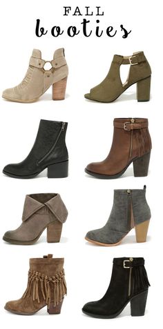 Fall Booties! Dress Outfits With Boots, Outfits With Boots Winter, Outfits With Boots, Fall Trend, Brown Booties, Boots Winter, Boots Fall, Fall Shoes