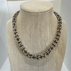 New Handmade Crystal And Seed Bead Necklace Silver Accent’s. 15” 2” Extension One Of A King Made By Oilnana D Seed Bead Necklace, Hand Crafted Jewelry, A King, Crafted Jewelry, Silver Accents, Necklace Silver, Bead Necklace, Seed Bead, Silver Necklaces