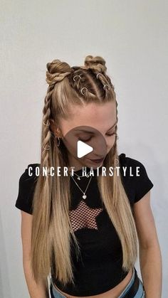 Poppy Hairstyles, Braid Trends, Concert Hairstyles, Europe Tour, With My Best Friend, Frankfurt Germany, Falling In Reverse, Europe Tours, Styling Cream