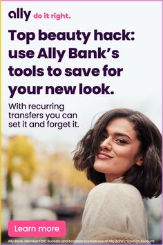 Move money on a schedule that makes sense for you with buckets and boosters. Recurring transfers is just one of Ally Bank’s tools designed to help you save for the things that matter to you. Tap the Pin and learn more. Ally Bank, Auto Illustration, Baking Makeup, Makeup Tip, Sonic Screwdriver, Beauty Makeover, Pencil Design, Kids Travel