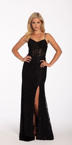 Create your complete corset look with a Beaded Embroidered Corset Lace Up Back Dress with Side Slit. This dress features mesh and sheath fabric, embroidery, and scoop neckline that will leave you feeling like a true goddess at every point. With these exquisite details, you will catch everyone’s attention at your next p Homecoming 2023, Corset Look, Lace Up Back Dress, Black Lace Prom Dress, Embroidered Corset, Corset Looks, Black Women Dress, Prom 2024, Fabric Embroidery