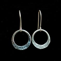 These Modern and Classic Dangle Earrings are made of 925 sterling silver, They are simple, stylish, and sleek. These Geometric Circle Hoop Earrings are handmade. They are lightweight so It won't even feel like you're wearing earrings, but you'll still standout. a ear-wire at the top of each hoop which allows them to free movement. Nickel Free and Hypoallergenic Stuff Type: Dangle Earring Metal : 925 Sterling silver ( We use pure 925 sterling silver in our jewelry. You can check yourself if silve Small Hoop Sterling Silver Pierced Earrings, Sterling Silver Small Hoop Pierced Earrings, Sterling Silver Small Hoop Earrings For Pierced Ears, Everyday Sterling Silver Hoop Earrings, Pierced Sterling Silver Hoop Earrings, Silver Hammered Open Circle Earrings, Sterling Silver Open Circle Earrings In Silver, Hypoallergenic Sterling Silver Open Circle Earrings, Hypoallergenic Open Circle Sterling Silver Earrings