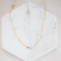 Green Aquamarine, Effortless Beauty, Food Jewelry, Classic Necklace, Seafoam Green, Rings Jewelry, Small Accessories