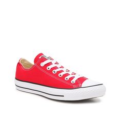 Converse-Chuck Taylor All Star Sneaker - Women's The retro-inspired women's red Converse Chuck Taylor All Star low-top sneaker will never go out of style. Incorporate this classic lace-up into your casual wardrobe and make it your own. Red Converse, Star Sneakers, Converse Chuck Taylor All Star, Chuck Taylor Sneakers, Chuck Taylor All Star, Converse Chuck, Go Out, Chuck Taylor, Casual Wardrobe