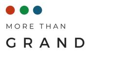 the logo for more than grand