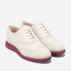 Cole Haan Original Grand Originalgrand Wingtip Oxford Oxfords Womens Size 5.5 Details Leather Upper. Natural Storm Welt. Eva Midsole With Rubber Outsole. Grand.S Technology. Style #W24361 White Round Toe Oxfords For Spring, Spring Slip-on Sneakers With Brogue Detailing, Spring White Round Toe Oxfords, White Brogue Oxfords With Flat Heel, White Brogue Oxford Shoes With Flat Heel, White Flat Heel Oxfords With Brogue Detailing, Casual White Oxfords With Brogue Detailing, White Casual Oxfords With Round Toe, Casual White Oxfords With Rubber Sole