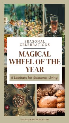 Pagan Celebrations Seasons, Pagan Seasons, Pagan New Year, Outdoor Apothecary, Celtic Garden, Wiccan Holidays, Celtic Wheel