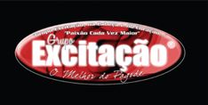 an oval sticker with the words excitcao written in spanish on it