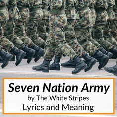 Despite the popularity of the song, the Seven Nation Army lyrics meaning remains somewhat of a mystery. It turns out the meaning we all thought it had is not... Meg White, Seven Nation Army, Bond Films, The White Stripes