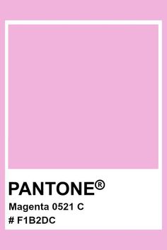 pantone's magenta 051 c fd2c is shown in the color pink