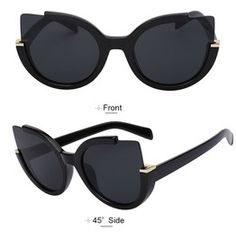 Vintage Retro Chic Cat Eye Sunglasses 135018 Steampunk Goggles, Unique Sunglasses, Frame Mirror, Cheap Sunglasses, Cool Sunglasses, Sunglasses For Men, Eye Shapes, Retro Chic, Sunglass Frames